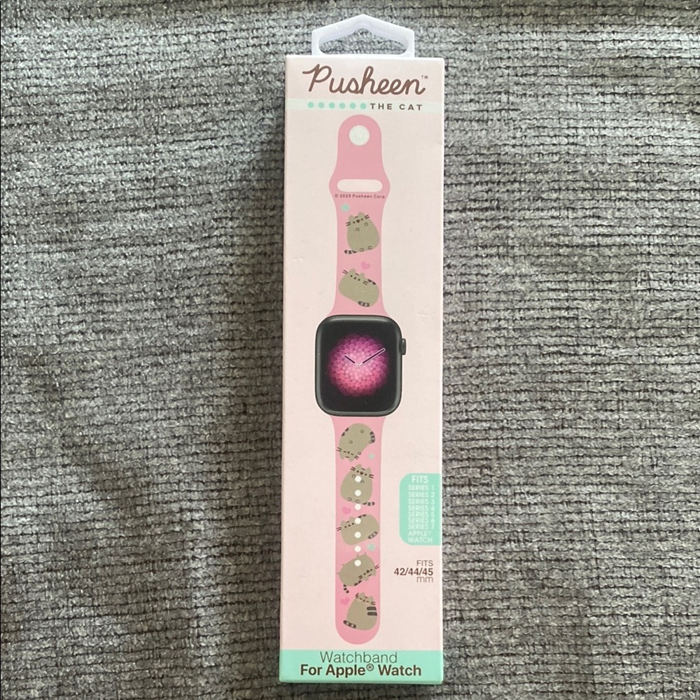 Pusheen Pink Smartwatch Band for Apple Watch